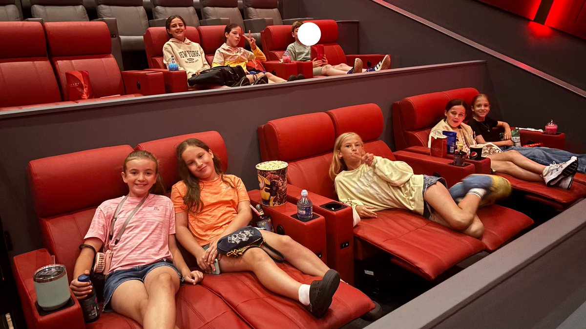 AuckleyY6's tweet photo. What a fantastic end-of-year treat for our Year 6 pupils! 🎬🍿
This morning, the whole class enjoyed a private screening of Minions and Monsters at the Savoy Cinema in Doncaster. A brilliant way to celebrate an amazing year together! 🌟 #Year6 #EndOfYear #MakingMemories https://t.co/0wlpRcD9xS
