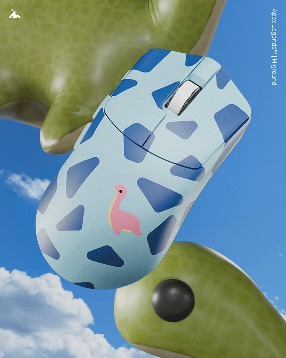 fumoshop's tweet photo. 🦕🌸 かわいい、だけじゃ終わらない。

───・୨୧・───

Apex LegendsのPink Nessieデザイン🩷

思わず目を引くかわいさなのに、
約49gの軽量ボディと高いトラッキング性能で、
ゲームプレイもしっかりサポート✨

"見た目重視"で終わらない。
使うほど、そのギャップが好きになる一台。 https://t.co/Bqt560O86s