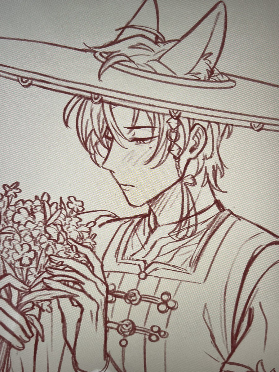 PurpleJadeHoney's tweet photo. When i was drawing this kuya this was one of my drafts that i ultimately scrapped because i thought it was TOO much emotion for kuya 
I didnt know id SEE HIM MAKE THIS EXACT EXPRESSION. IN HIS INTIMACY ROOM.🫠🫠🫠🫠🫠 https://t.co/WK8Z95CE47