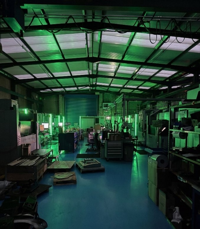 AandMEDM's tweet photo. A&M's #EDM Light Show
Our #Sodick wire eroders operate lights out overnight, with the programming producing a light show:
Green โ working
Blue โ finished
Red โ problem
@mtdcnc #EDMmachining #wireEDM #precisionengineering #ukmfg https://t.co/PpwHnl4Doz