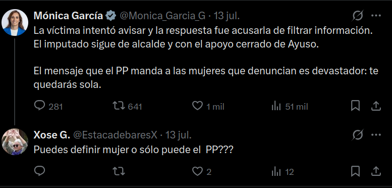 MPinobernardo's tweet photo. Nos ha dejado @EstacadebaresX, compañera de @feministes_cat. Muchos la habréis leído. Genio y figura del TwitTERF feminista. Siempre me encantó lo mordaz, implacable, irónica y salvaje que era. Para muestra, un botón de hace apenas unos días. Te echaremos mucho de menos, Xose💜 https://t.co/z6V2529aPJ