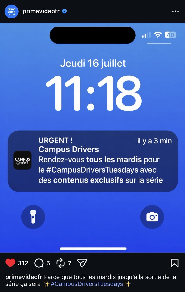 offcampusfrance's tweet photo. Prime vidéo France lance le #Campusdriverstuesdays nous auront le droit à des contenus exclusives tout les mardis sur la série https://t.co/LMwlkPyvVV