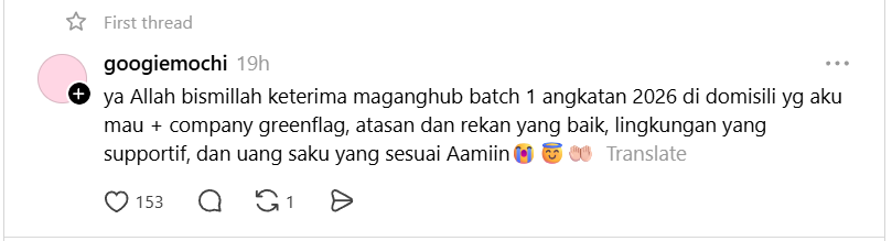 aistheah's tweet photo. ya allah keterima maganghub amiin https://t.co/zxe2DtNaNh
