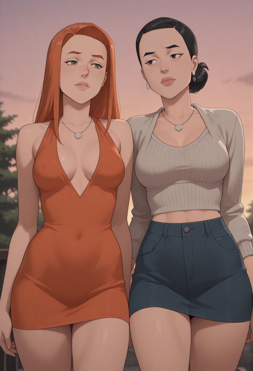 Scarlet_MeowX's tweet photo. The most important women in Mark Grayson's life, hook up.
Atom Eve (20) 💖⚛️ Debbie Grayson (42) ❤️🏡 — Invincible 🦸✨
#AtomEve #DebbieGrayson #Invincible #ImageComics #Superheroes https://t.co/y7i1Fpiavz