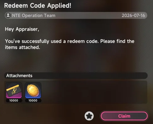 nte_update's tweet photo. NEW REDEMPTION CODES

> NTEKokushi
> NTEMusou

#NTE https://t.co/JvF2SeZN86