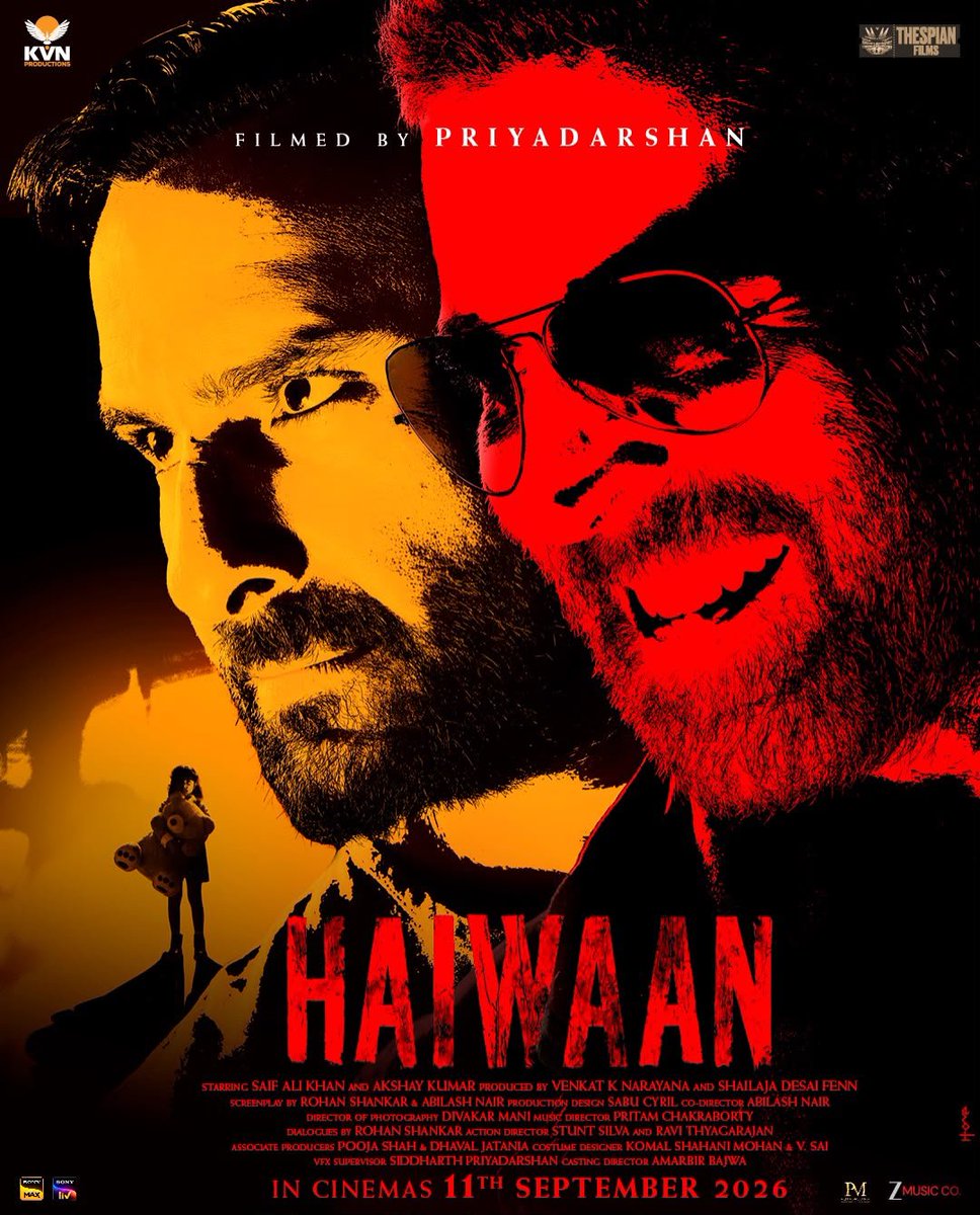SStepwem2's tweet photo. Finally getting to see @akshaykumar in an intense role again. This is going to be special. 🔥 #Haiwaan https://t.co/onE54e6OaW