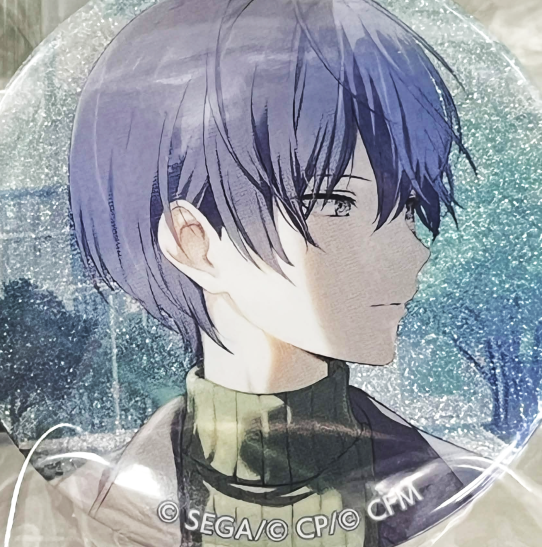 入荷情報】 ＃プロジェクトセカイ グリッター缶バッジ Vol.51B ☕青柳