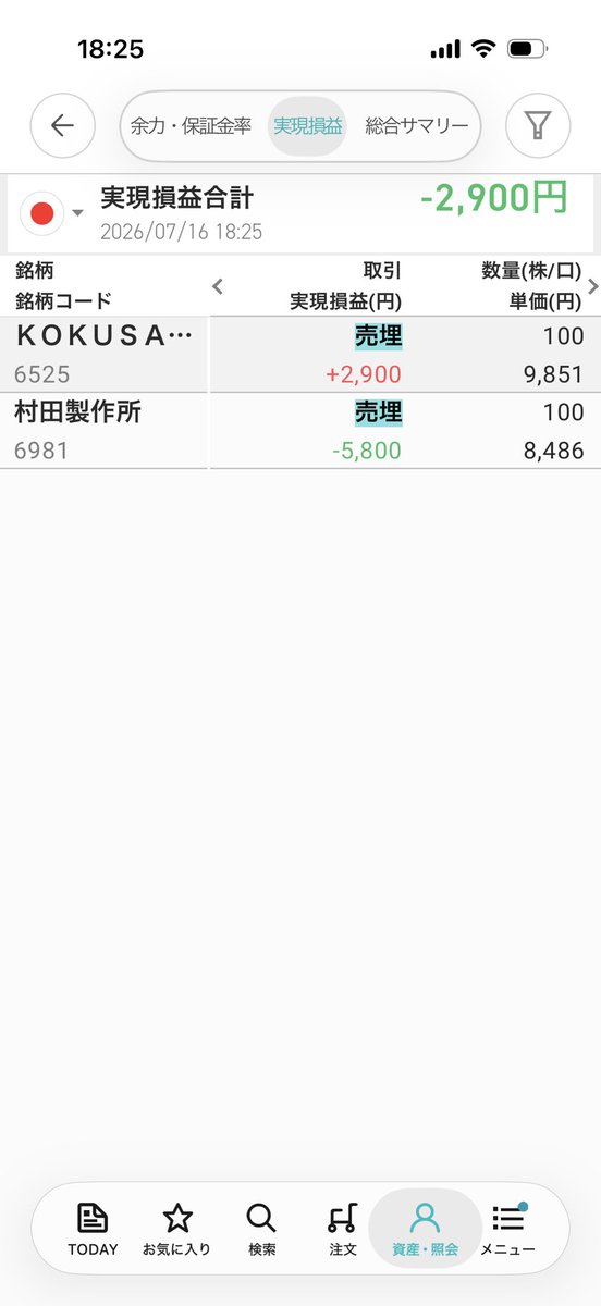 boffiey's tweet photo. 自分的には難しそうな相場だと思いつつ触って結果マイナスでした😅
しかし暑い🥵 https://t.co/Z6ZpycUFPU