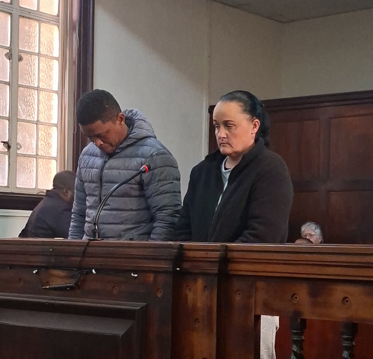 Sli_Masikane's tweet photo. #IPIDArrests Adrian MacKenzie and Kersha-leigh Stols maintain that they acted on the instructions of Julius Mkhwanazi to hand over the stones to witness K who told the #MadlangaCommission that she and Mkhwanazi knew that the operation was a bogus raid.
#eNCA https://t.co/yZqwwbmpn1