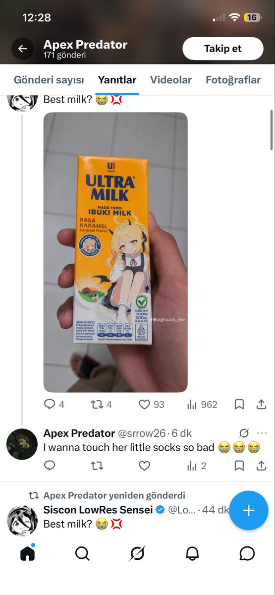 dhshwheic's tweet photo. @erkekdoven76045 @srrow26 @AlwaysaFool1 kimlerle muhatap oluyoruz su platformda igrenc dümdüz pedo bu adam https://t.co/QqbwTxvHFh