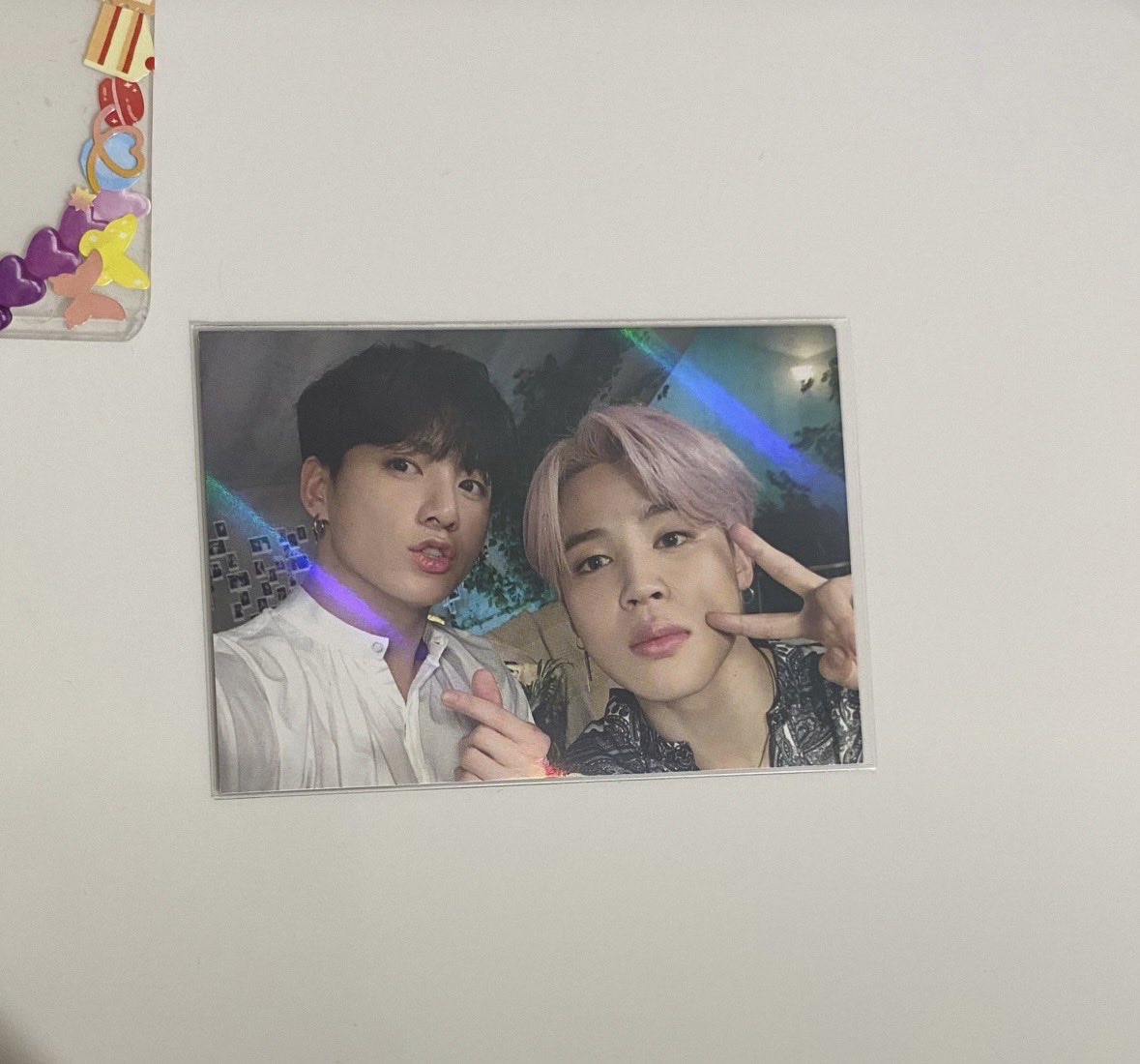 rkv_jm's tweet photo. bts satış

~ 5th muster holo jikook
~ bid ❗️

başlangıç 1.000 ₺

istediğim fiyat aralığında teklif gelmezse satmayacağım 🥺✨ https://t.co/bX61ibkfDY