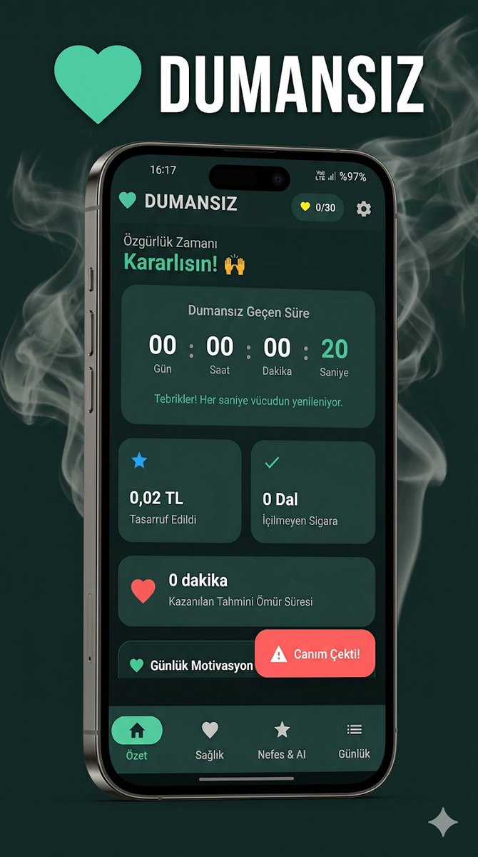 ibrcesur's tweet photo. Tiryakiler için Yapay Zeka Destekli Sigara bıraktırma uygulaması. Mutlaka denemelisin. İndirin ve bizi takip edin.🙏🤒
https://t.co/nhdOU3olxB

Aziz Sıla Gençoğlu #icardi Adnan Beker #KademeİçinTekSes 15 Temmuz Melih Gökçek https://t.co/BaHn31cUWG