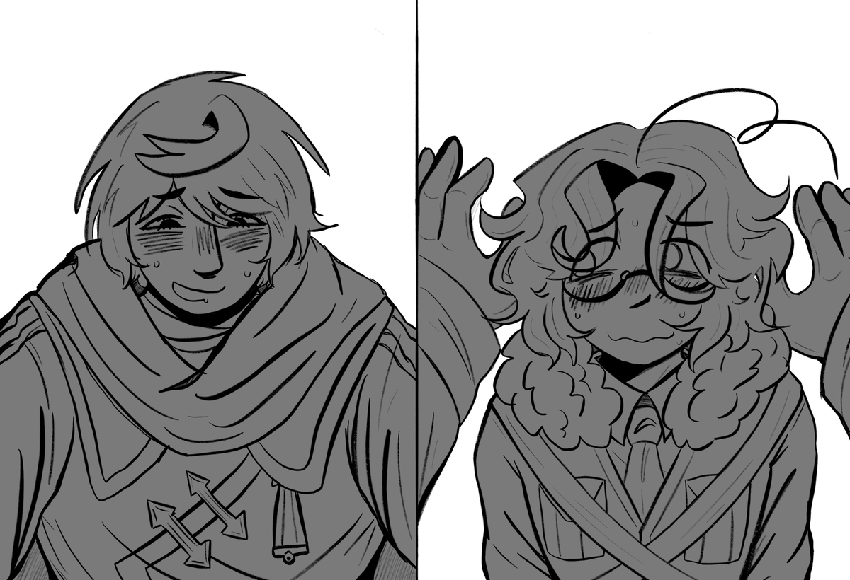 Weeb_a_woof2282's tweet photo. ruscan wip 😳im scared to color it lowk https://t.co/y3vdK9OElk