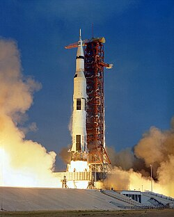 theoldworldshow's tweet photo. On this day in 1969, the Apollo 11 mission launched, and three intrepid astronauts headed to the Moon, becoming the first men to ever land on it

They, and the program that got them there, are one of the great moments in American history and clearest demonstrations of excellence

Even the ground equipment used just to get the Saturn V rocket in a position to launch was unimaginable. As Charles Murray records in his excellent book Apollo:

"The logic that Petrone and the other planners had to bring to their job had an Alice in Wonderland quality to it. They were required to believe any number of seemingly impossible things every day. If they wanted a vehicle big enough to send a spacecraft to the moon, then it had to be the size of the Saturn. If they wanted a vehicle the size of the Saturn, then they had to have a building with the size and capabilities of the V.A.B. And if they wanted to use a mobile launch capability for this vehicle, then there was the one remaining problem that had been on everyone's mind from the beginning. It was elementary, as Petrone pointed out: You gotta move the bird." More specifically, the system required that they take a vehicle the size of a navy destroyer, stand it on end, transport it three and a half miles, then set the whole stack on the launch pad."

One of the great moments in our history, a spirit that must return