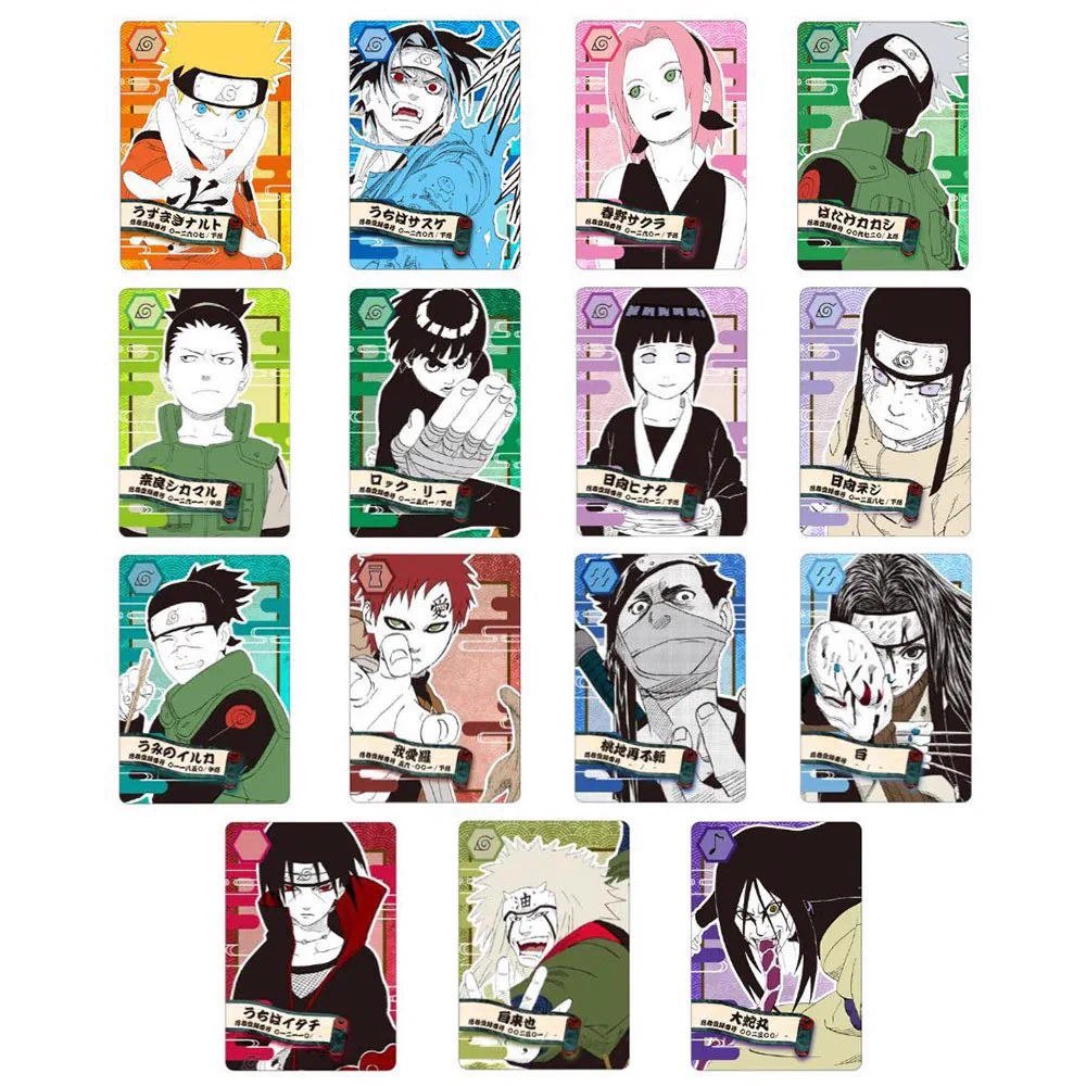 NARUTO ステータスカードコレクション10種　マダラ　イタチ　デイダラ　他 しゅんドラン on X: 