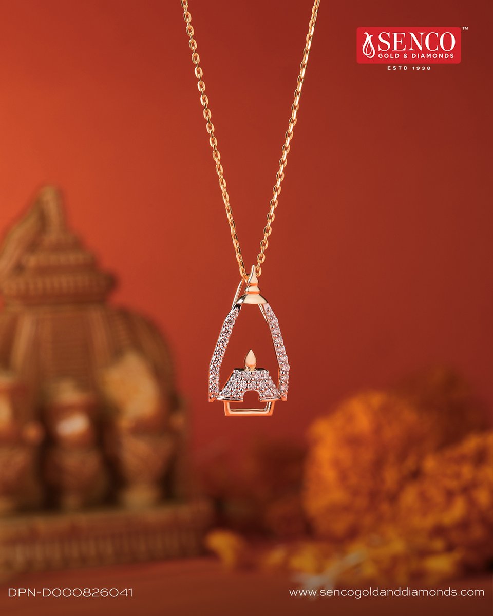 sencogoldindia's tweet photo. From intricate temple silhouettes to the sacred chakra and the unmistakable visage of Mahaprabhu, each pendant turns a revered motif into a distinctive expression of fine jewellery.

This Rath Yatra, adorn yourself with designs where tradition meets the brilliance of diamonds. https://t.co/dWAsCaXGHx
