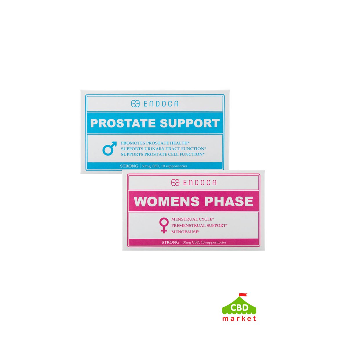 CbdMarket's tweet photo. 🌿 Two new Endoca products have arrived at https://t.co/XojeNwH74p!

* Prostate CBD suppositories
* Women’s CBD suppositories

Each suppository delivers 50 mg of CBD; a box contains 10 suppositories and 500 mg of CBD.

Shop the new Endoca products at https://t.co/XojeNwH74p. https://t.co/CYr9eZNnPe