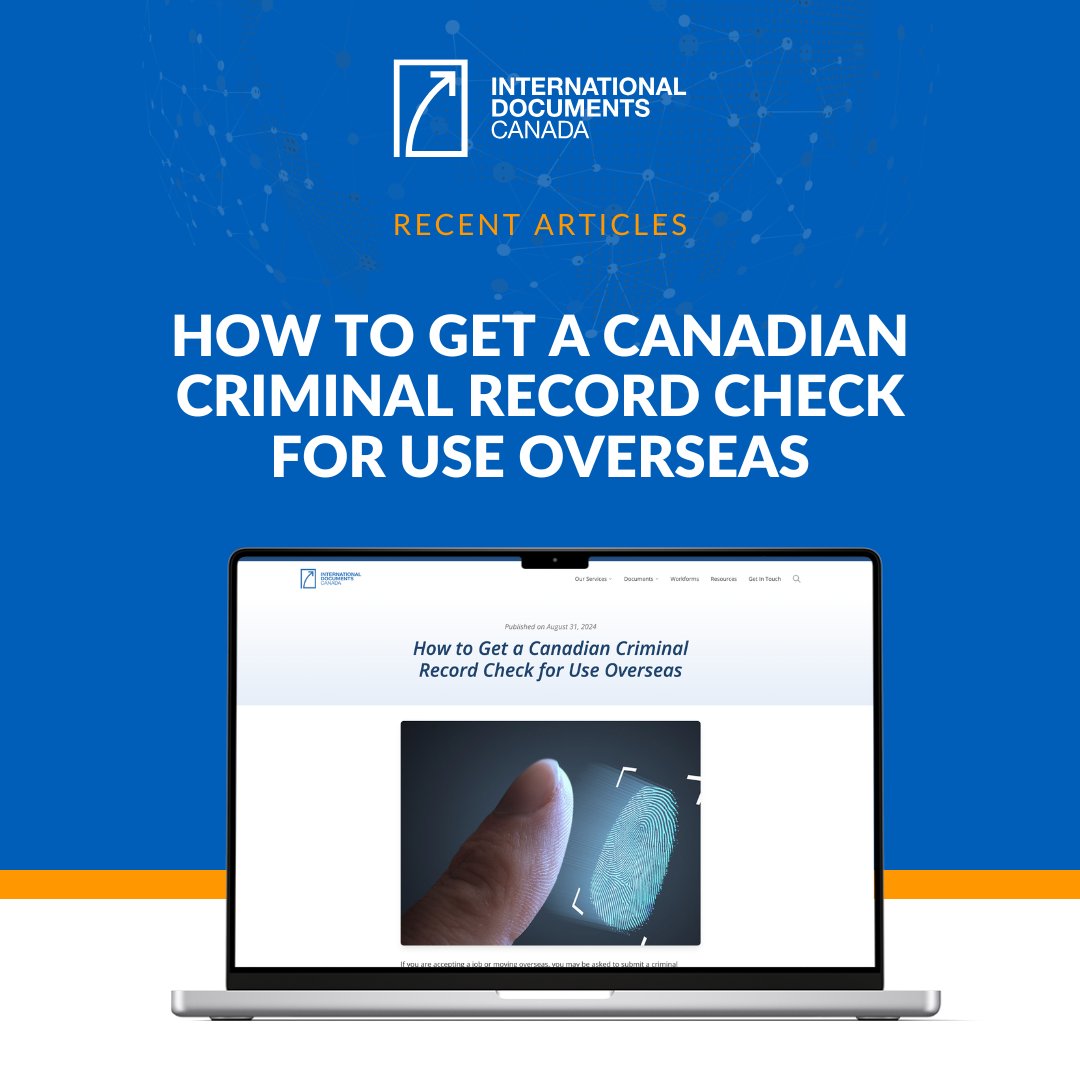 ApostilleCanada's tweet photo. Getting a Canadian criminal record check for overseas use? Hereโs our quick guide to get it right.
๐ https://t.co/hHUfeej0Cn
#RecordCheck #Apostille https://t.co/grWRTYLFM1