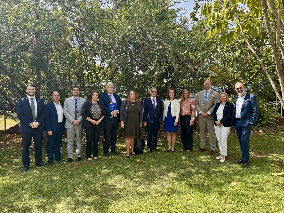 EUinZambia's tweet photo. We welcome @McNamaraMEP to Lusaka as Chief Observer of the #EUOM for 🇿🇲’s Aug 13 elections. He is engaging electoral stakeholders &amp; team Europe this week. 

The Mission will provide an independent assessment per international &amp; local standards. 🇪🇺🇿🇲 https://t.co/yX9ZJlkYTs