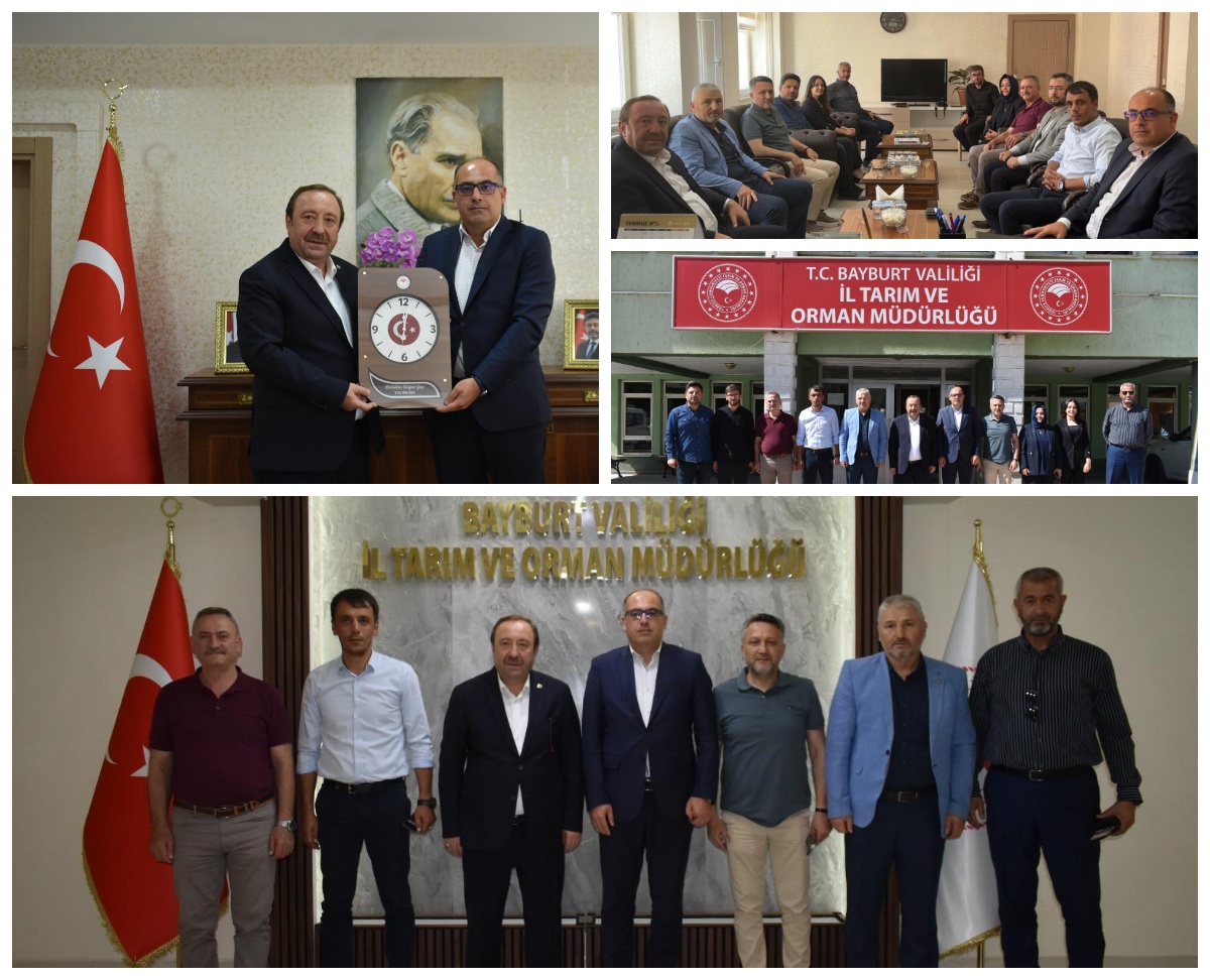 huseyinozturk_1's tweet photo. 📍Bayburt 

Genel Başkan Yardımcılarımız Ayhan Akdeniz, Harun Sarıdoğan, İl Başkanımız Cihat Parıldar ve İl Yönetimi ile birlikte;

💢 İl Tarım ve Orman Müdürü Sayın Ebubekir Köse’yi ziyaretimiz. https://t.co/bVqxgVhlGI