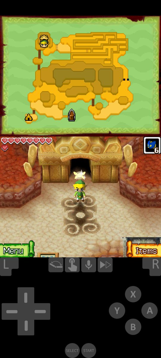 LucDrigues's tweet photo. Terminei o templo Goron no Phantom Hourglass.
Achei bem tranquilo e simples, o grande diferencial é a possibilidade de controlar o Goron filho do líder da tribo. A jogabilidade com ele é bem divertida. https://t.co/atIg90Dguu