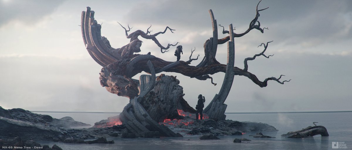 VaikNay's tweet photo. Clay vs Final - Synced Nano Trees #b3d https://t.co/n9GCGr4gpg