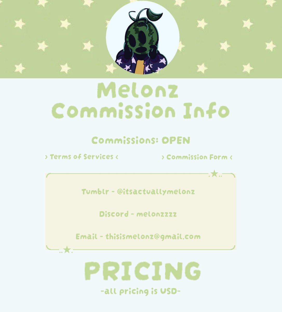 ThisIsMelonz's tweet photo. Hi people… my comms are open
https://t.co/QVp6kmV0fb https://t.co/C5ekUzw19n