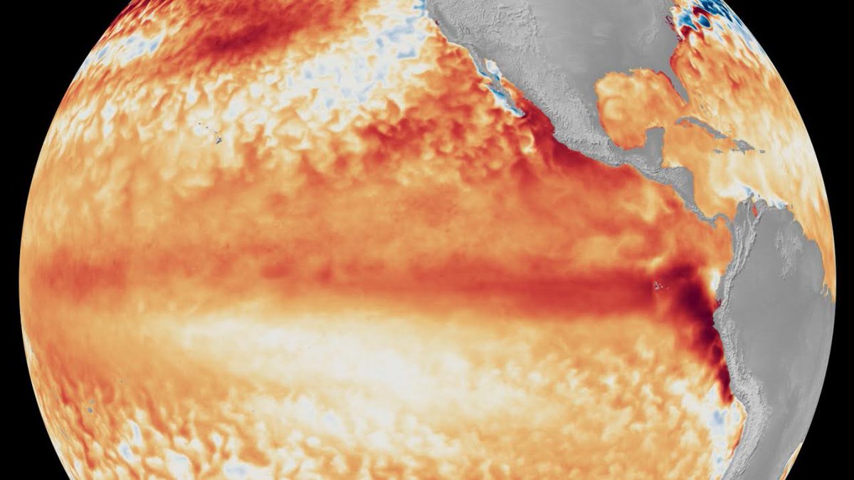 NOAANCEI's tweet photo. El Niño is here! Wondering how we track its global impact? We're breaking down how NCEI data helps track its impacts on weather. https://t.co/WyaE6F95Hs https://t.co/AXxs5kayOT