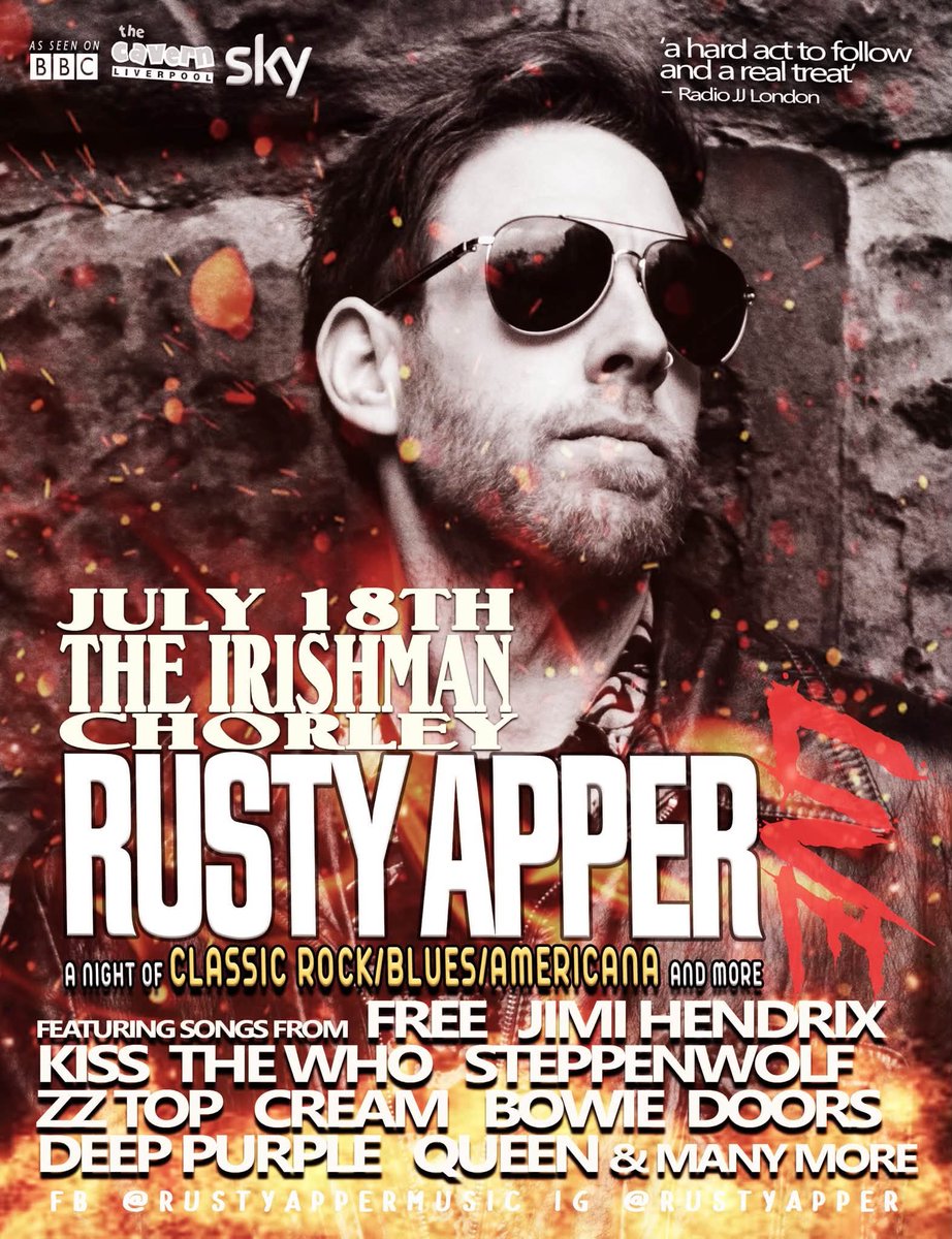 RustyApper's tweet photo. Taking a break from solo touring after this weekend for 2 weeks, I'll be down south playing a festival with Gecko. Otherwise catch me this weekend! #livemusic #ontour https://t.co/cVMRyWuuYk