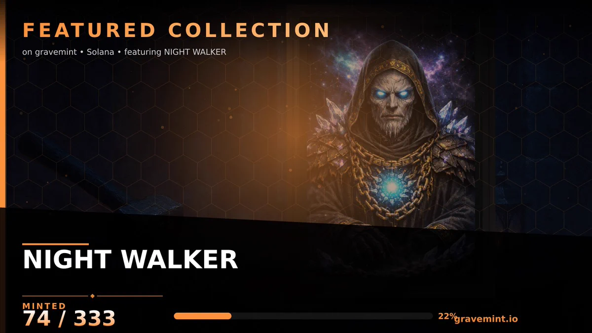 Artwork from NIGHT WALKER