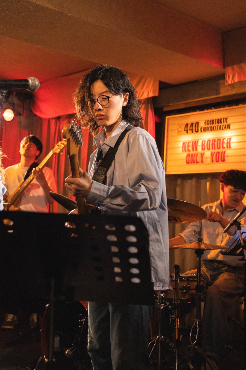 New__Border's tweet photo. 下北沢440 “Only you” Live show pictures 
Guitar Tatsuya Maki 
#New_Border  #ライブ写真 #下北沢440 
#バンドのギター #ワンマンの写真 #バンド https://t.co/YdOuoey9gG