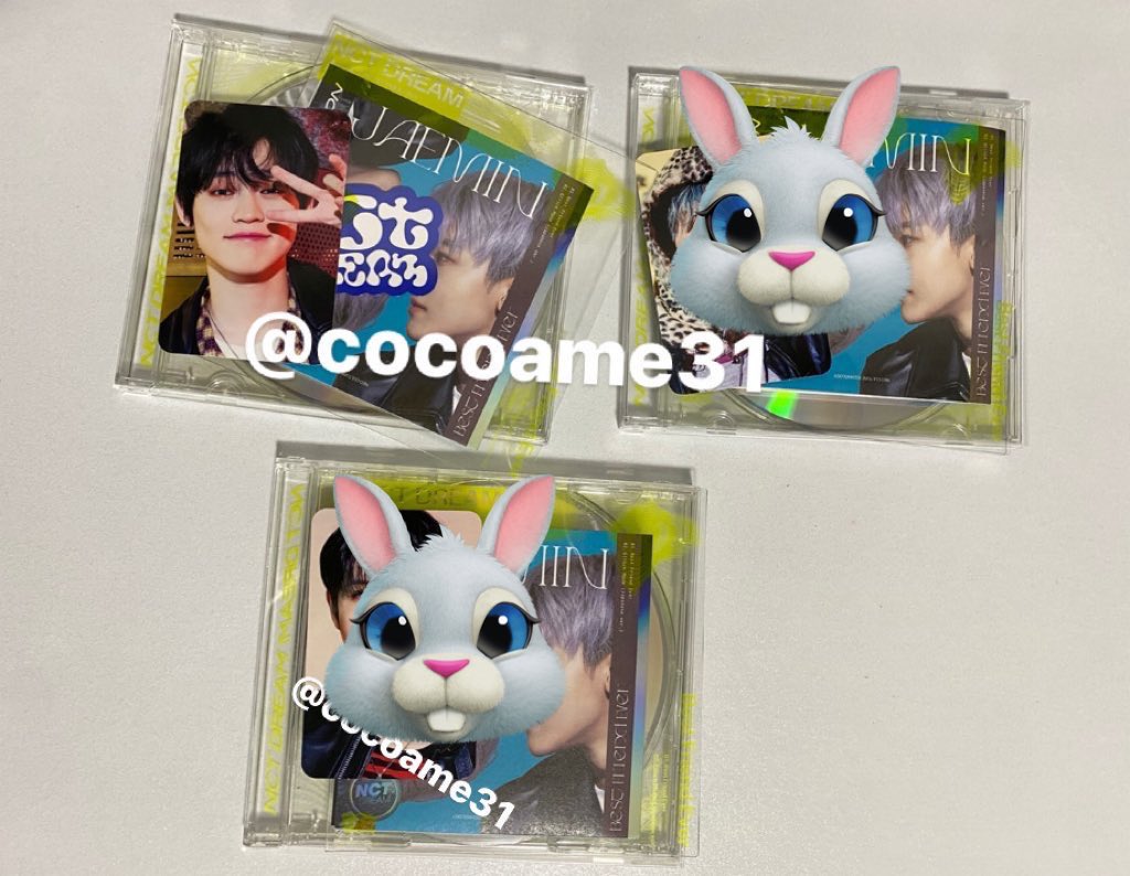 Cocoame31's tweet photo. พร้อมส่ง ขาย best friend ever แกะแล้ว

C ver ปกแจมิน การ์ดเฉินเล่อ

     บั้มละ 200 บาท รวมส่งไปรษณีย์

#ตลาดนัดnctdream #ตลาดนัดอซทดรีม #ตลาดนัดnct https://t.co/0h8o7w8PTC