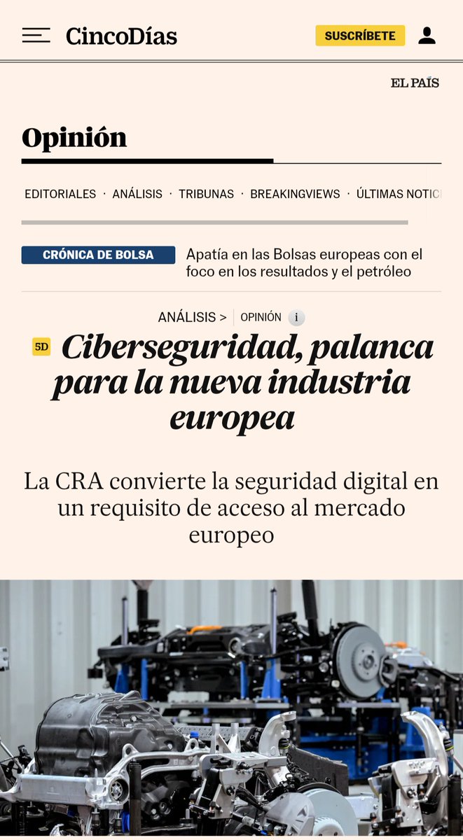 Marce_I_P's tweet photo. Hace rato que la Ciberseguridad es una obligación para la supervivencia de las empresas aunque no lo sepan, ahora además será un requisito para hacer negocios con la UE. Eso a partir de la Ley de Ciberresiliencia (CRA) 
https://t.co/F08L6IANDW https://t.co/8OzKUGhA2s