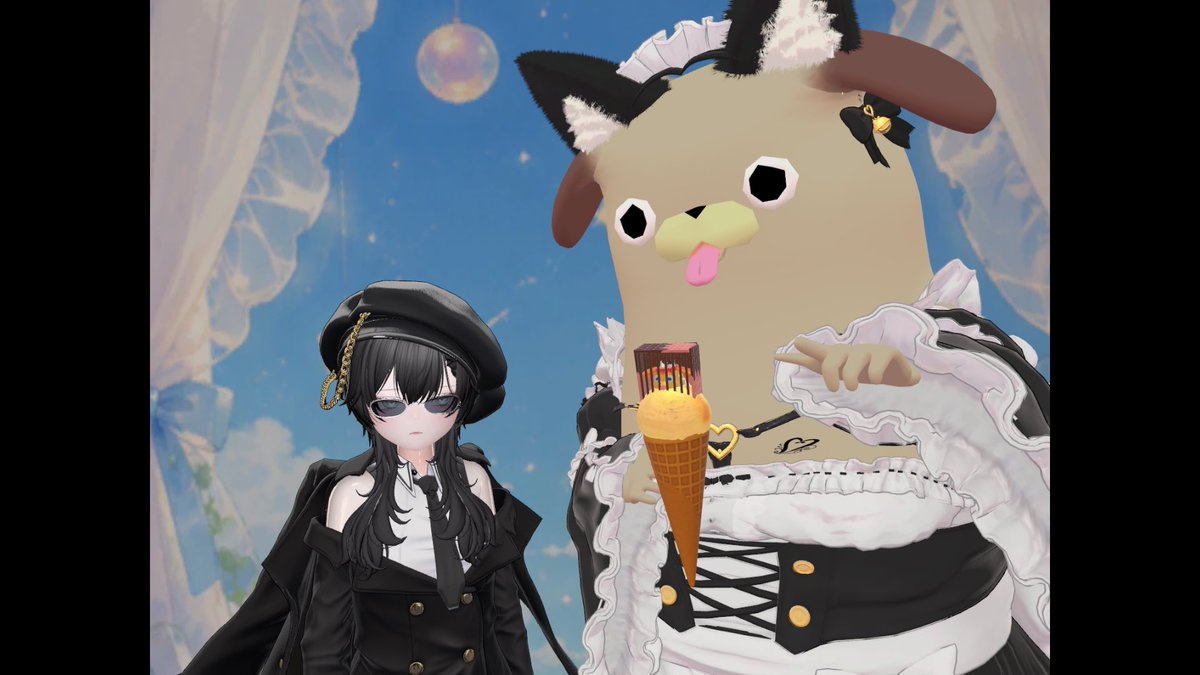 palette2026's tweet photo. 【7月15日 イベント記録📸 】
　
　〜チェキ📸〜　その②

〜次回 営業〜
7月17日(金)　昼営業
10:00〜12:00

#CafePalette_VRC
#VRC https://t.co/rSHGodhwIv