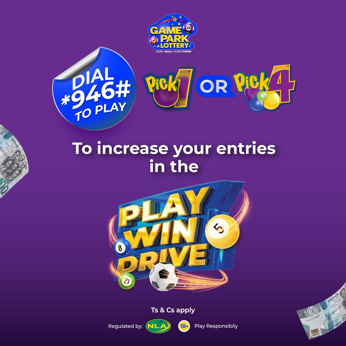 GameTV_gh's tweet photo. What’s behind the hands? Swipe to reveal your dream ride!
Stand a chance to win a brand new 2026 Toyota Hilux. Spend just GHS 10 on Pick 1 or Pick 4 to earn an entry.
Dial *946# to play. Ts & Cs apply. 18+. Play responsibly.
#PlayWinDrive #ToyotaHilux #Pick1 #Pick4 https://t.co/bFrWVqlB6K