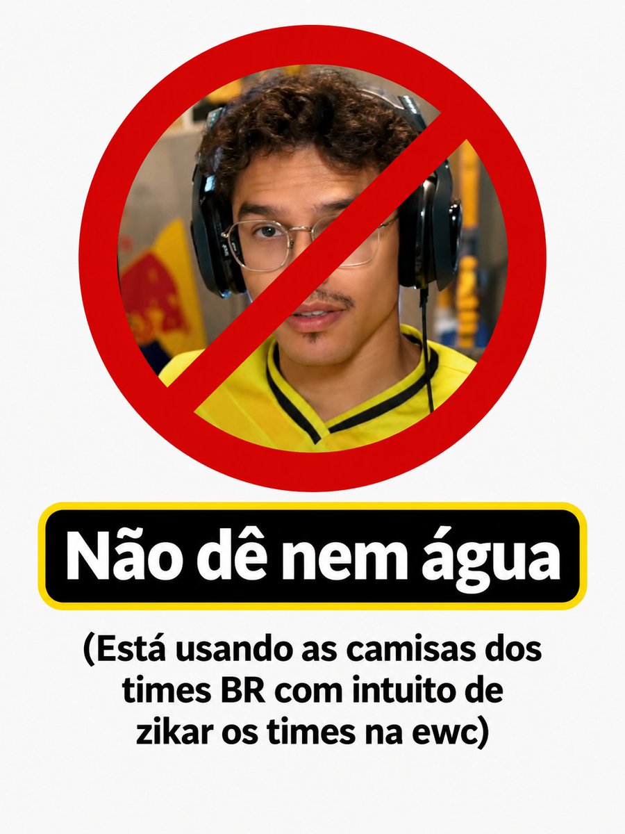 portaldofx's tweet photo. Nem água tropa😡 https://t.co/wD0sWpcsge