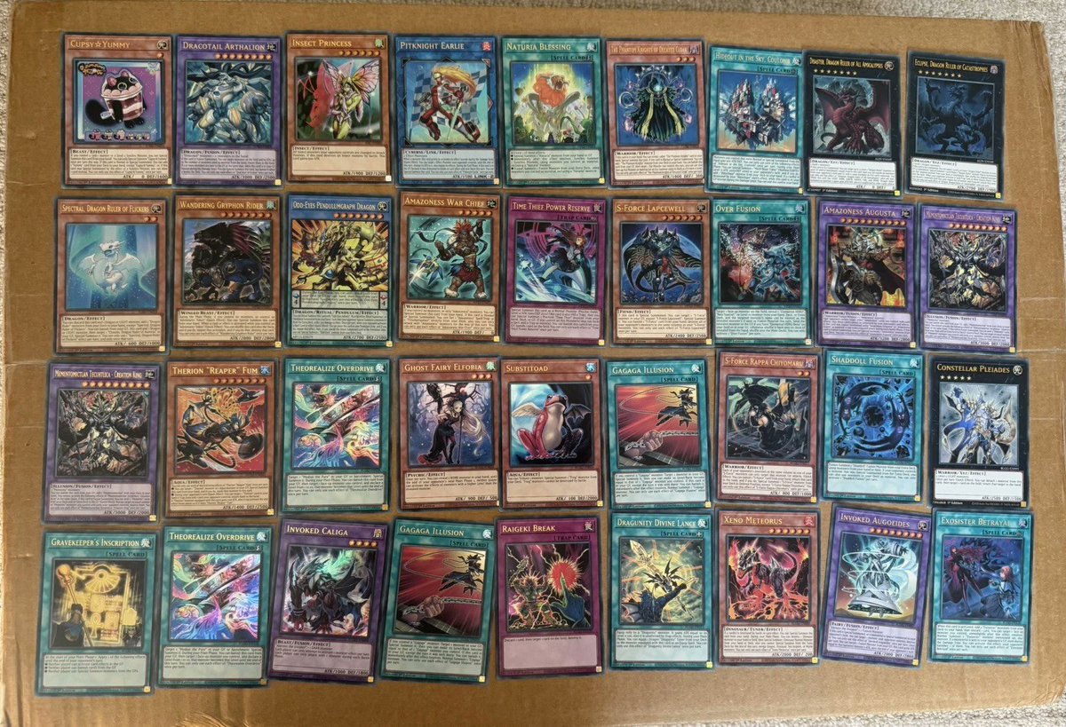 TradingYugioh's tweet photo. Yu-Gi-Oh Trading Card box with 450+ holo foil Cards Bundle job lot. Pack pulls

Ends Sunday

#ad #yugioh #YuGiOhTCG

https://t.co/gaW7ymNaiQ https://t.co/d6IlEheG6Z