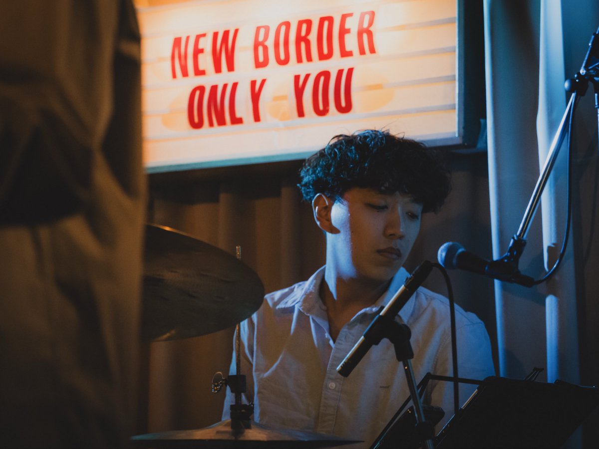 New__Border's tweet photo. 下北沢440 “Only you” live show pictures 
Drums Shunsuke Saito 

#New_Border #ライブ写真 #下北沢440 #バンドのドラム #ワンマンの写真 #バンド https://t.co/rbj5qfSw32
