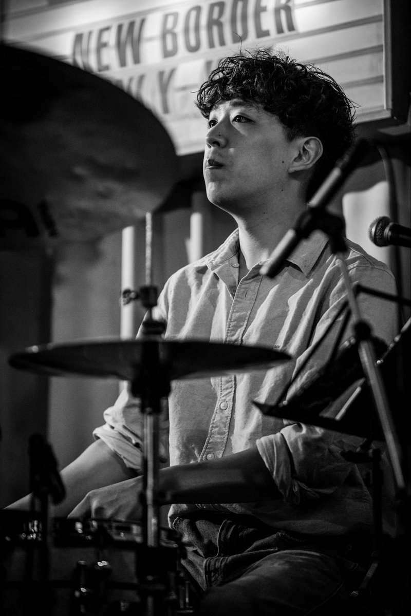 New__Border's tweet photo. 下北沢440 “Only you” live show pictures 
Drums Shunsuke Saito 

#New_Border #ライブ写真 #下北沢440 #バンドのドラム #ワンマンの写真 #バンド https://t.co/rbj5qfSw32