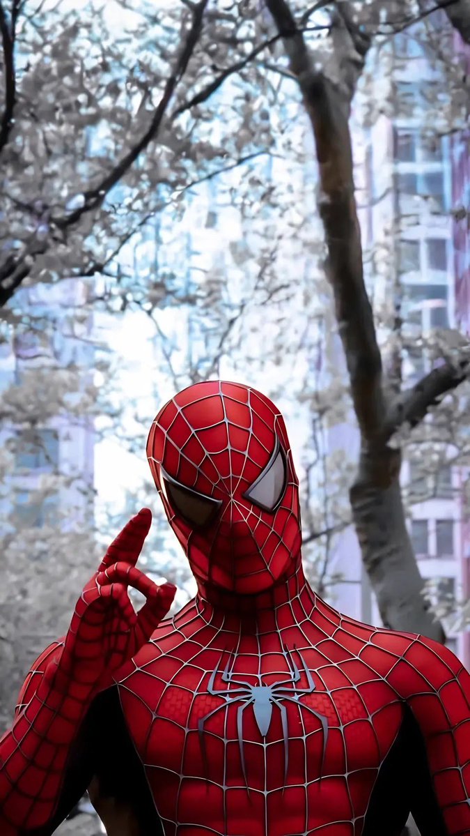 Pulaxki's tweet photo. Spider Man https://t.co/frGOByC7P4