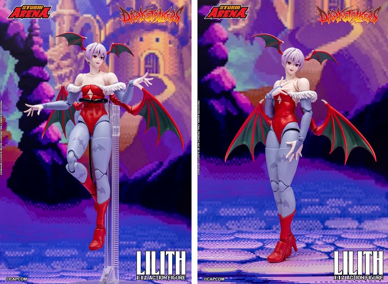 stormcohk's tweet photo. PRE ORDER NOW!!
Darkstalkers - Lilith 
Features:
2x Interchangeable Head Sculpts 
4x Pairs of Hand 
1x Soul Flash effect 
1x stand 
Release Date : Q1 2027
#Darkstalkers #lilith #morrigan #victor #felicia #jedah #anakaris #figures #actionfigures #ヴァンパイア https://t.co/FM3ZfHFbMN