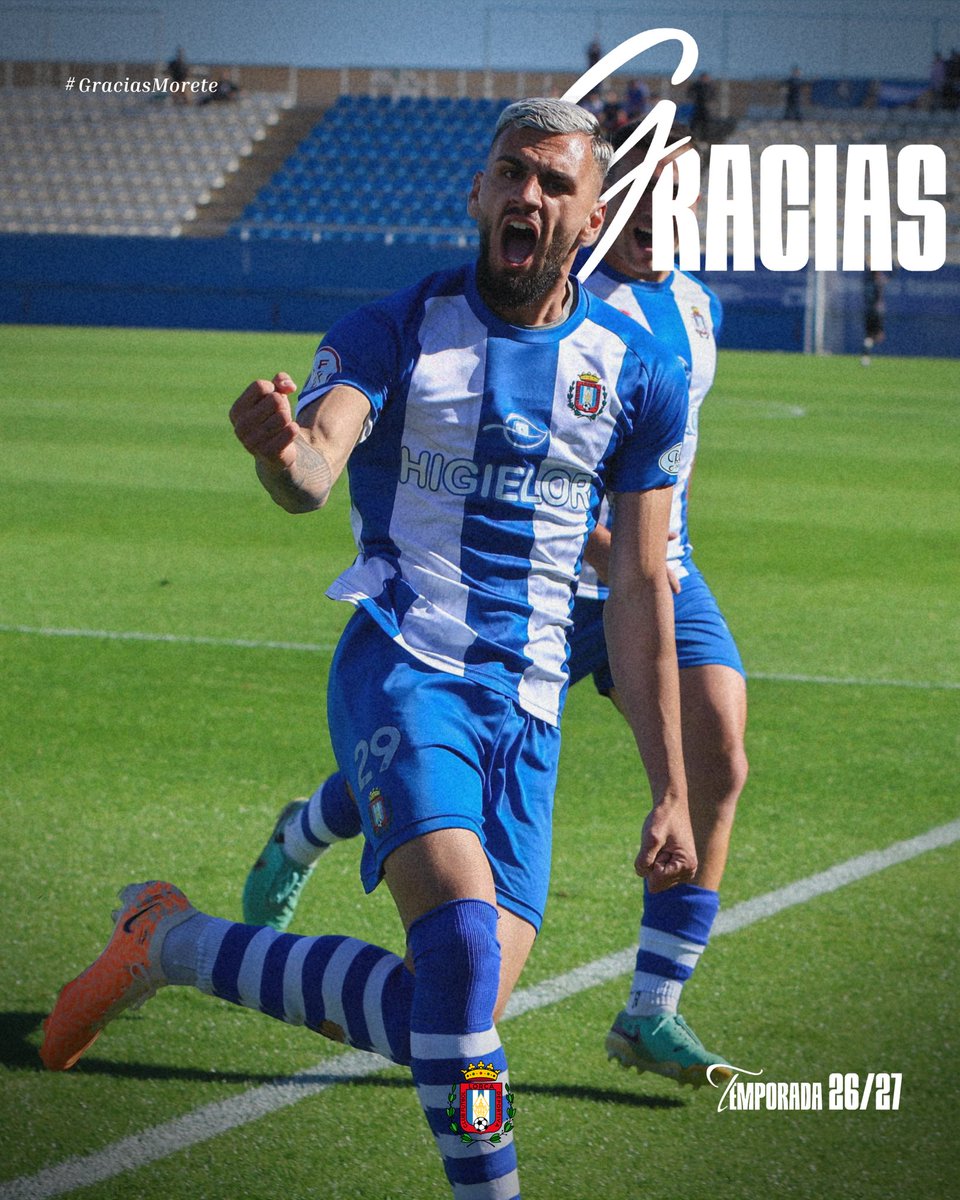 lorcadeportiva's tweet photo. 📣 OFICIAL 

Desde el CF Lorca Deportiva queremos agradecer a Alejandro Guillén López, «Morete», su compromiso, profesionalidad y entrega durante su etapa defendiendo nuestros colores.

El CF Lorca Deportiva y el Deportivo Marítimo han alcanzado un acuerdo para el traspaso definitivo del jugador.

¡Gracias por todo y mucha suerte en esta nueva etapa!
