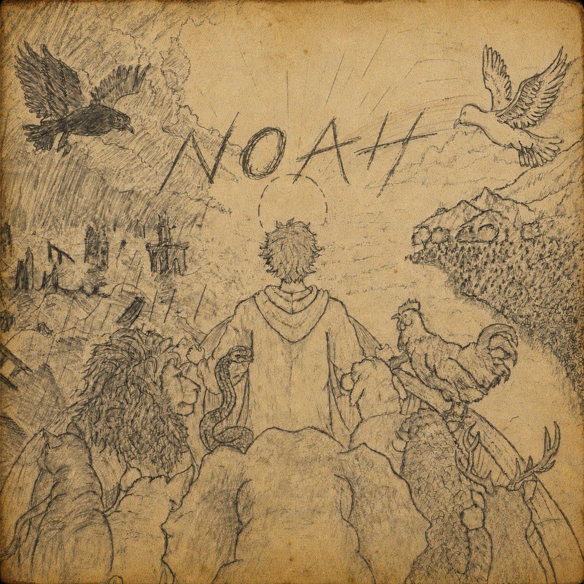 akubisekai's tweet photo. ━━━━━━━━━━━━━━━━
New Single

　　　　　　 「NOAH」

　　　　　　　　　　　　OUT NOW
━━━━━━━━━━━━━━━━

あくび世界新曲「NOAH」が配信開始となりました。あくび世界の始まりの曲です。大切にお聴きください！

https://t.co/y4L4FmcDMk

#新曲 #リリース #NOAH https://t.co/ZHWGUzjcIl