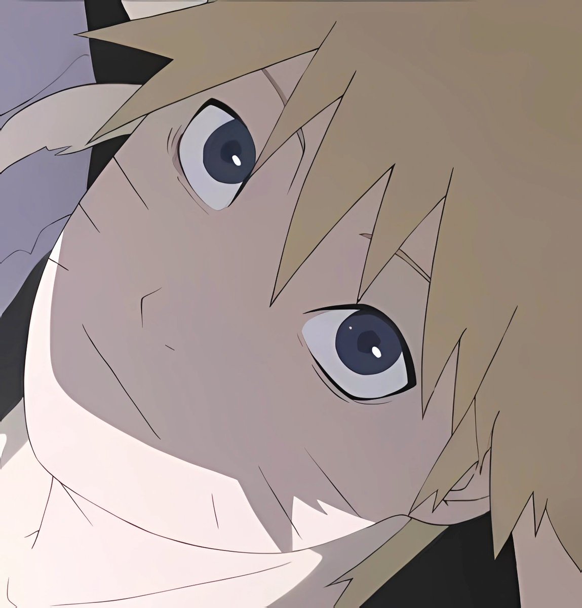 blondednaru's tweet photo. when words aren't enough and he needs to show off his giant eyes https://t.co/sSMeWJyIUd