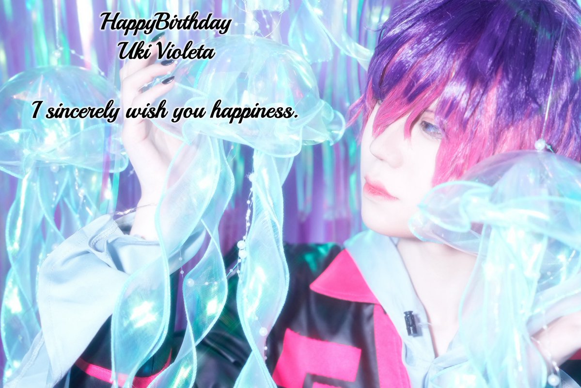 Nanasi_cos's tweet photo. 浮奇〜💕HappyBirthday！
&amp;私もHappyBirthday！

最近体調が優れなくて全然コスできてない😭😭
でも浮奇への愛は変わらずです💜

あなたの幸せを心より願いますஐ⋆*
I sincerely wish you happiness.

#ukiform https://t.co/w6u1ushoBT