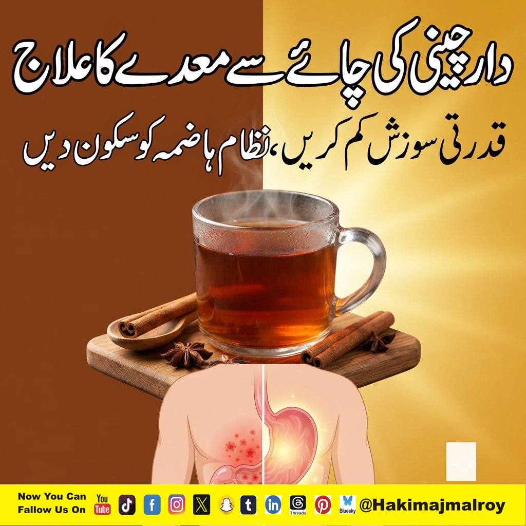 ajmalroy's tweet photo. دارچینی کی چائے معدے کی سوزش کو کم کرتی ہے، گیس کو ختم کرتی ہے اور السر کو بھرنے میں مدد کرتی ہے۔ دارچینی میں موجود اینٹی آکسیڈنٹس معدے کو صاف کرتے ہیں اور ہضم کو بہتر بناتے ہیں۔ روزانہ 
 ایک کپ پانی میں دارچینی کی ایک ڈنڈی ڈال کر ابالیں، چھان کر پیئیں۔  شہد بھی ملا سکتے ہیں۔ https://t.co/ov5EJ74i0z