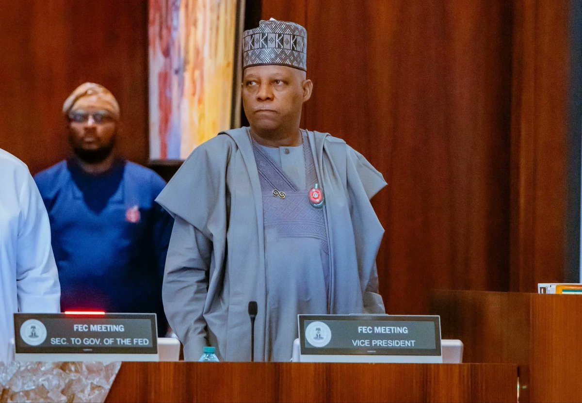 NigeriaStories's tweet photo. Leadership is not meant for nice men 

~  Vice President Kashim Shettima Says https://t.co/UbsqunUP1O