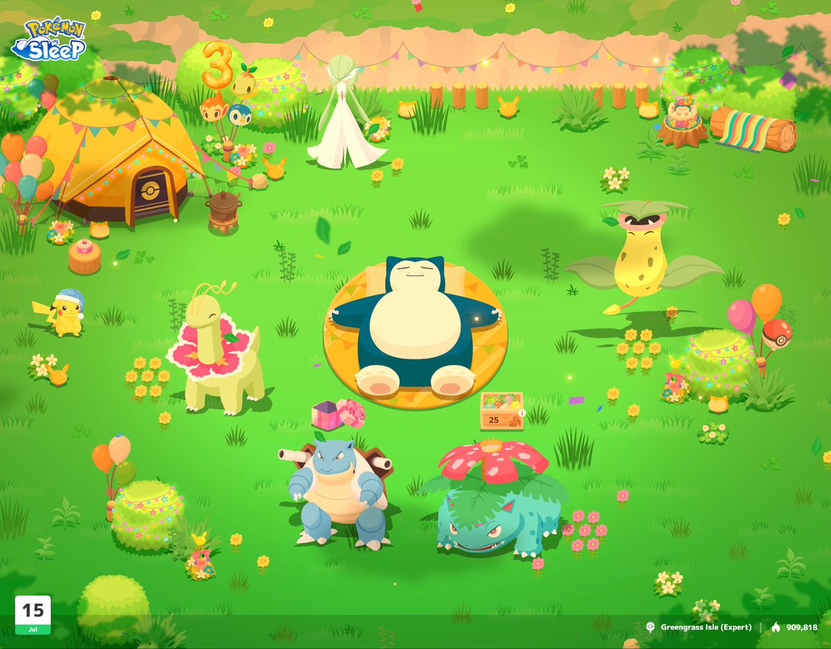 XmasTimef5's tweet photo. #Pokemonsleep3rd

Joining campaign https://t.co/kd0n35SesF