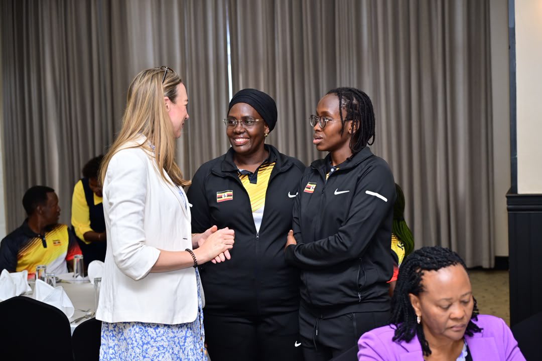Official_UOC's tweet photo. 🇺🇬 Team Uganda Officially Flagged Off for Glasgow 2026!

Today, the National Council of Sports (NCS) officially flagged off Team Uganda at Mestil Hotel ahead of the Glasgow 2026 Commonwealth Games. https://t.co/rH7ykXwsxw