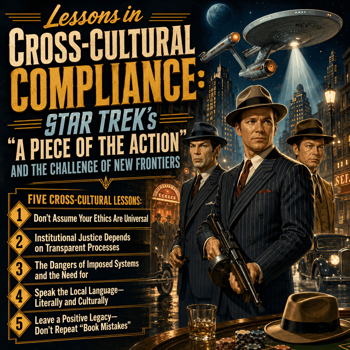 tfoxlaw's tweet photo. When the rules look like Sigma Iotia II, how should compliance build trust across cultures?

Read more and subscribe to the FCPA Compliance &amp; Ethics Blog: https://t.co/ETtVooouRX #StarTrekTOS #Compliance #APieceoftheAction https://t.co/mtjayXQrLM